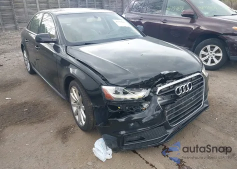 2014 Audi A4 2.0T Premium from USA, damaged, VIN WAUBFAFL2EA093424